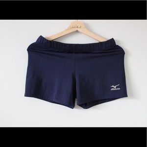 Mizuno Blue Spandex Shorts